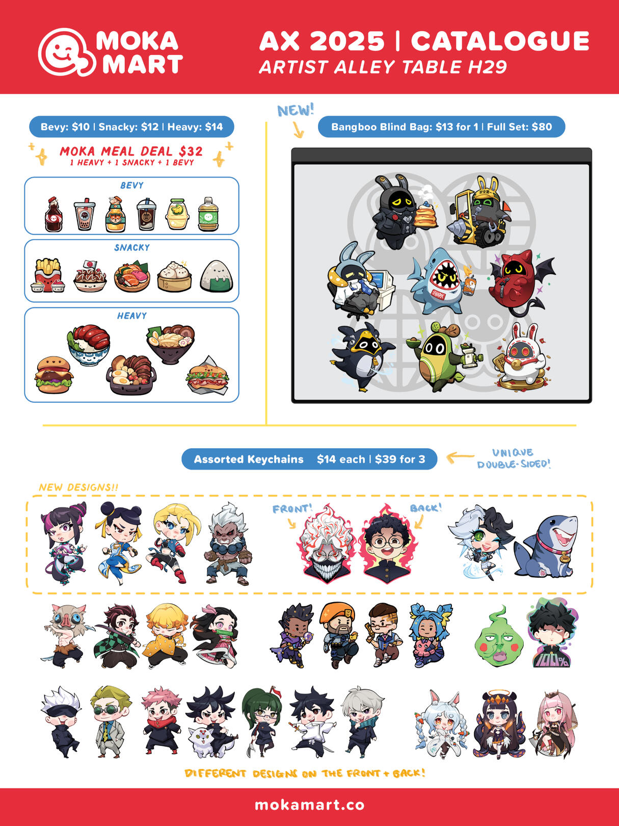 Assorted Keychains and NEW ZZZ Bangboo Blind Bags!