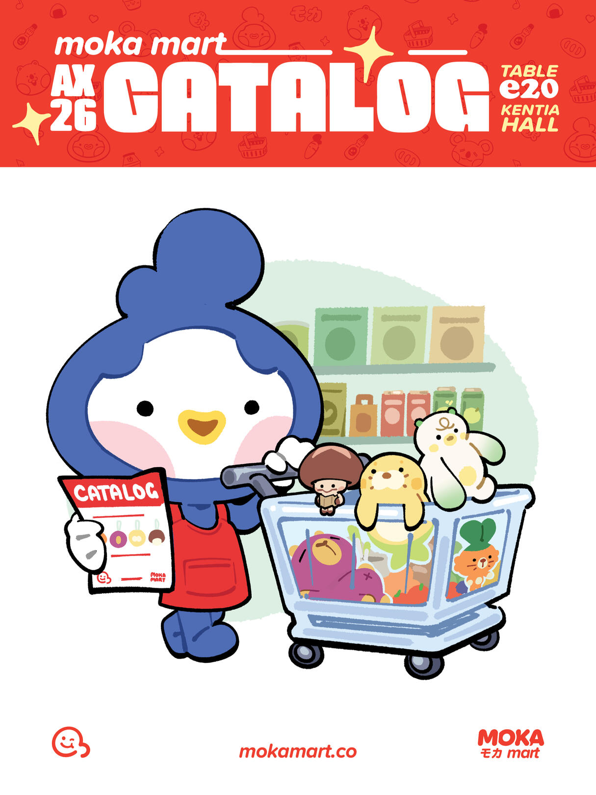 Moka Mart's Con Catalog Cover